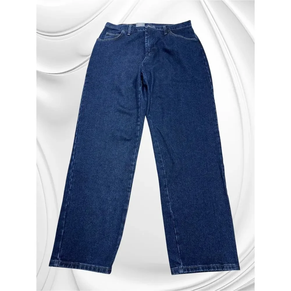 WRANGLER Women’s 14 x 32 Relaxed Fit Blue Jeans